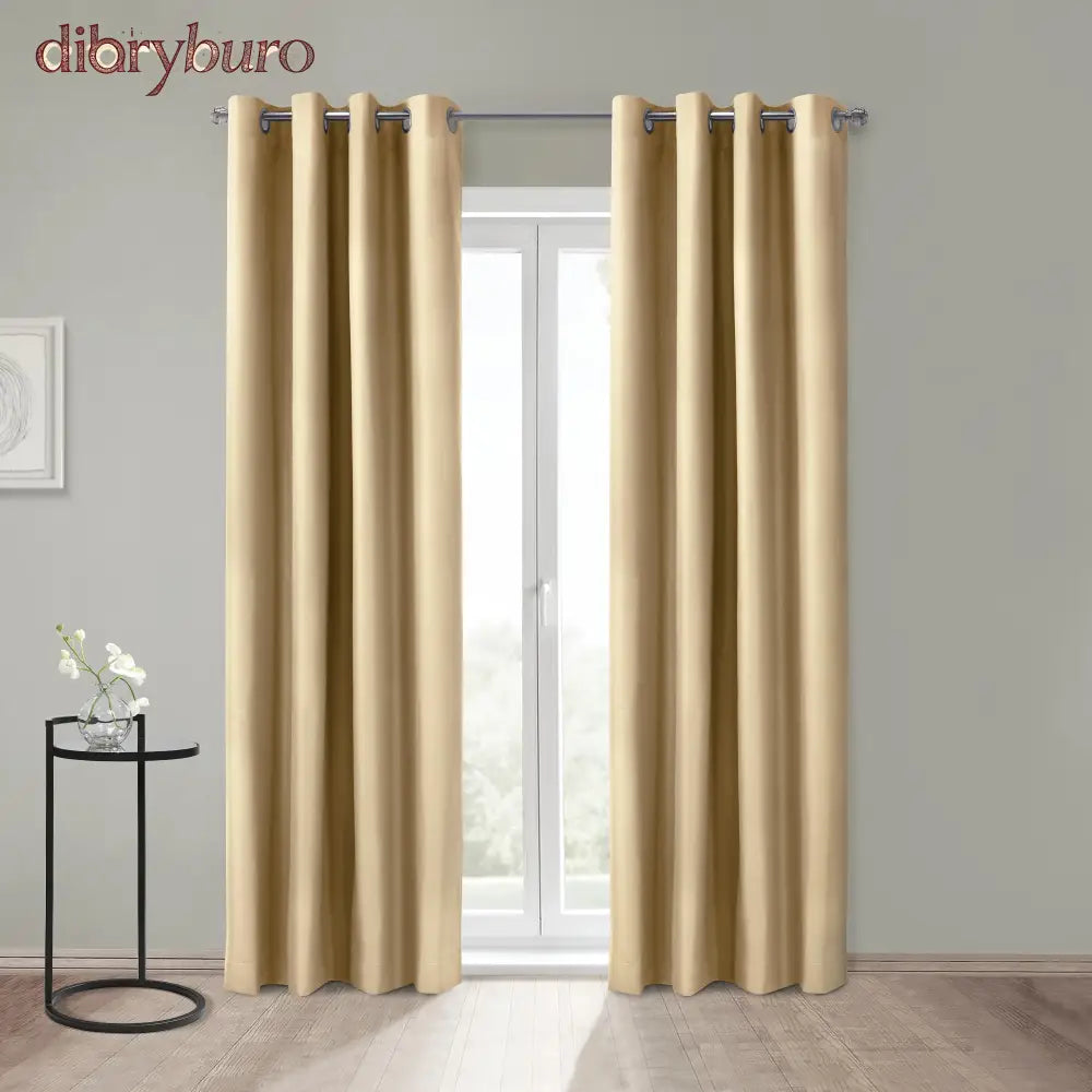 Blackout Grommet Curtain Panel - 52’’ x 108’’ / Sand