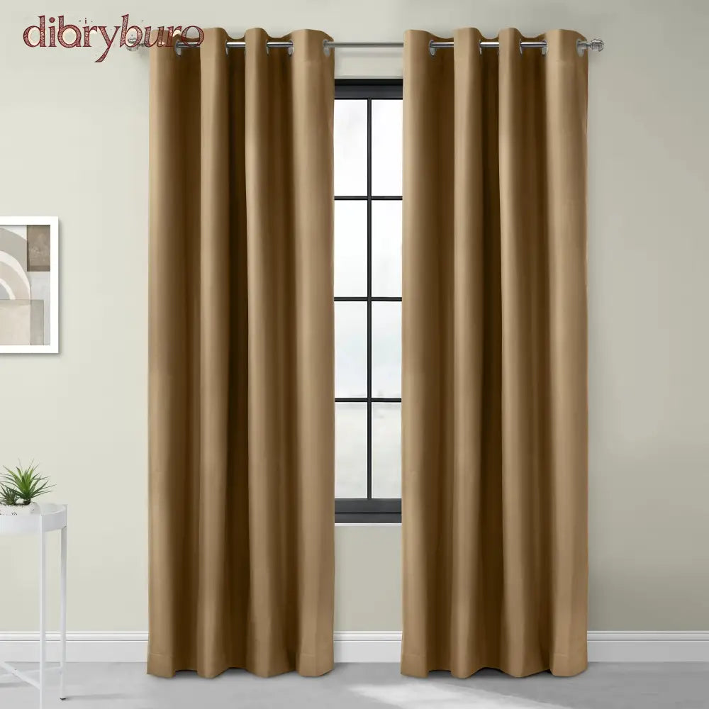 Blackout Grommet Curtain Panel - 52’’ x 108’’ / Taupe