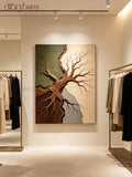 Cedar Roots Wall Decor Irregular Shape Wall Art for Home - 19.6’’ x 19.6’’x 1.9’’