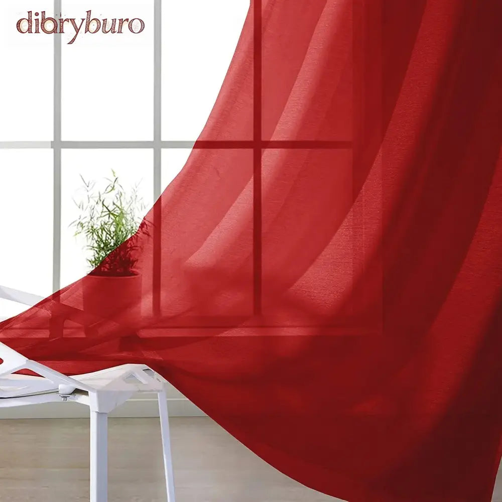 Extra Wide Curtains Solid Sheer Window Curtain Panel Pair