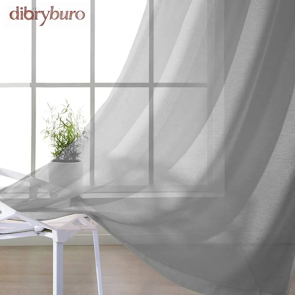 Extra Wide Curtains Solid Sheer Window Curtain Panel Pair