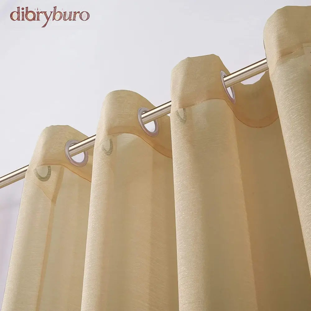 Extra Wide Curtains Solid Sheer Window Curtain Panel Pair