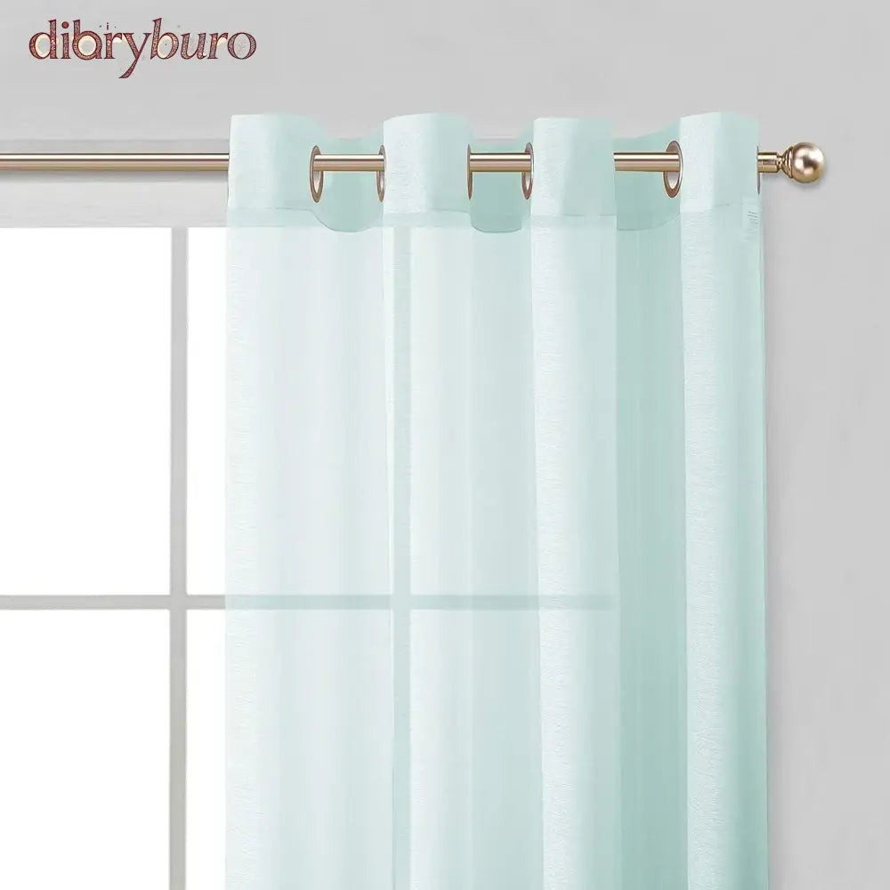 Extra Wide Curtains Solid Sheer Window Curtain Panel Pair