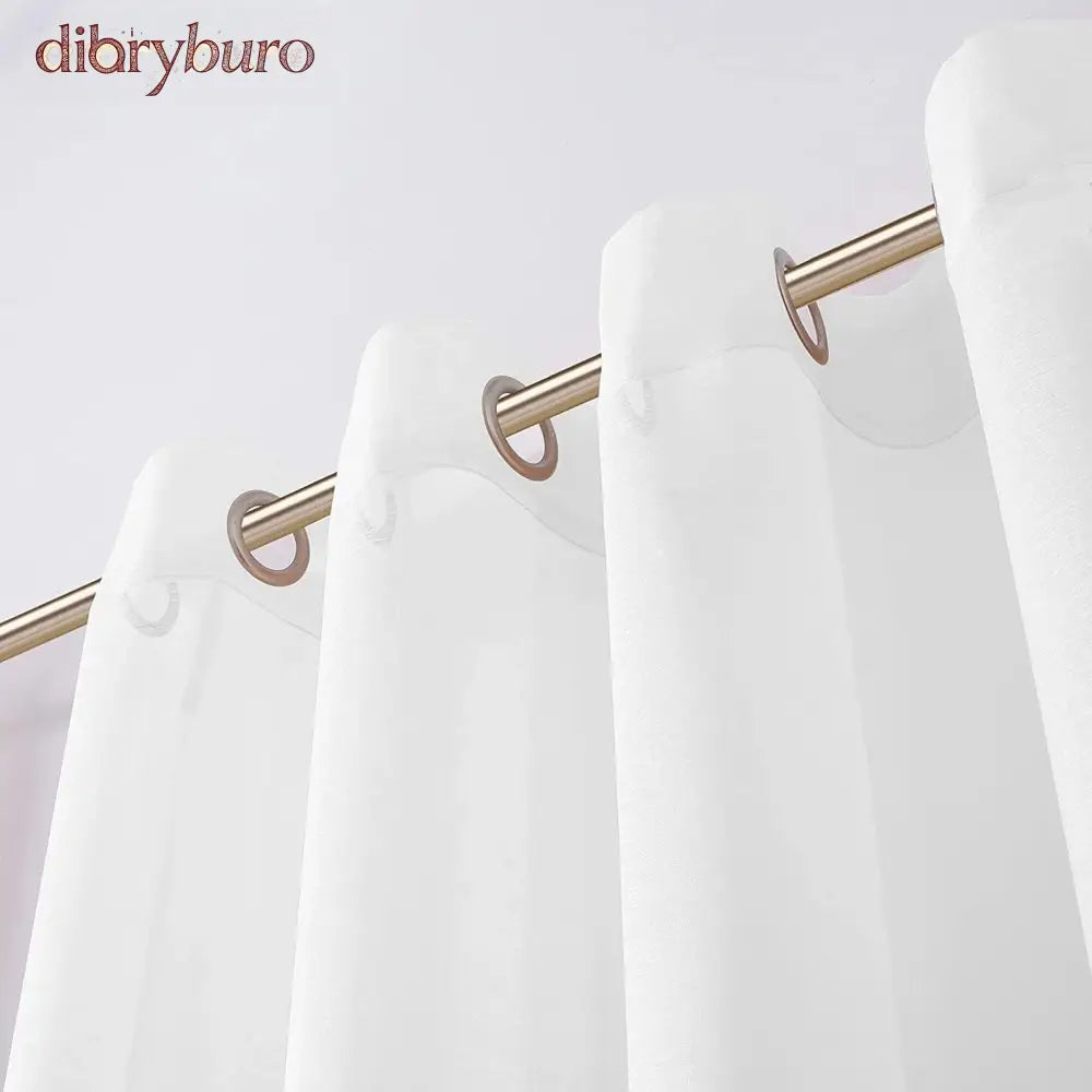 Extra Wide Curtains Solid Sheer Window Curtain Panel Pair
