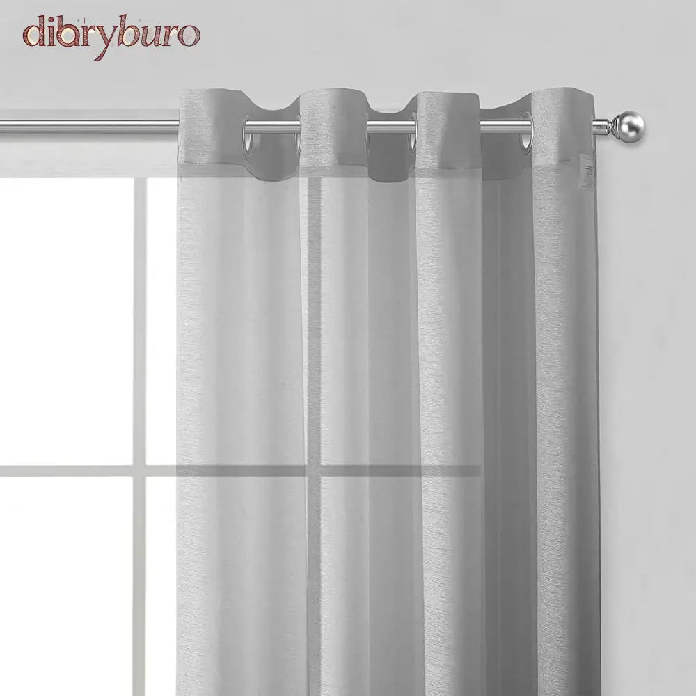Extra Wide Curtains Solid Sheer Window Curtain Panel Pair