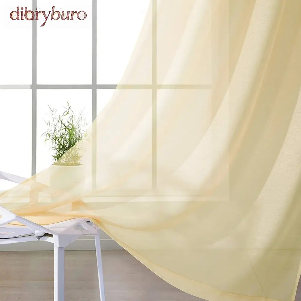 Extra Wide Curtains Solid Sheer Window Curtain Panel Pair