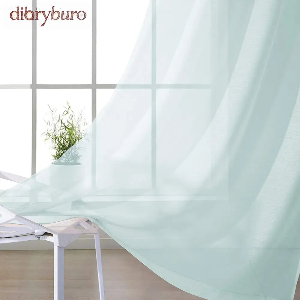 Extra Wide Curtains Solid Sheer Window Curtain Panel Pair