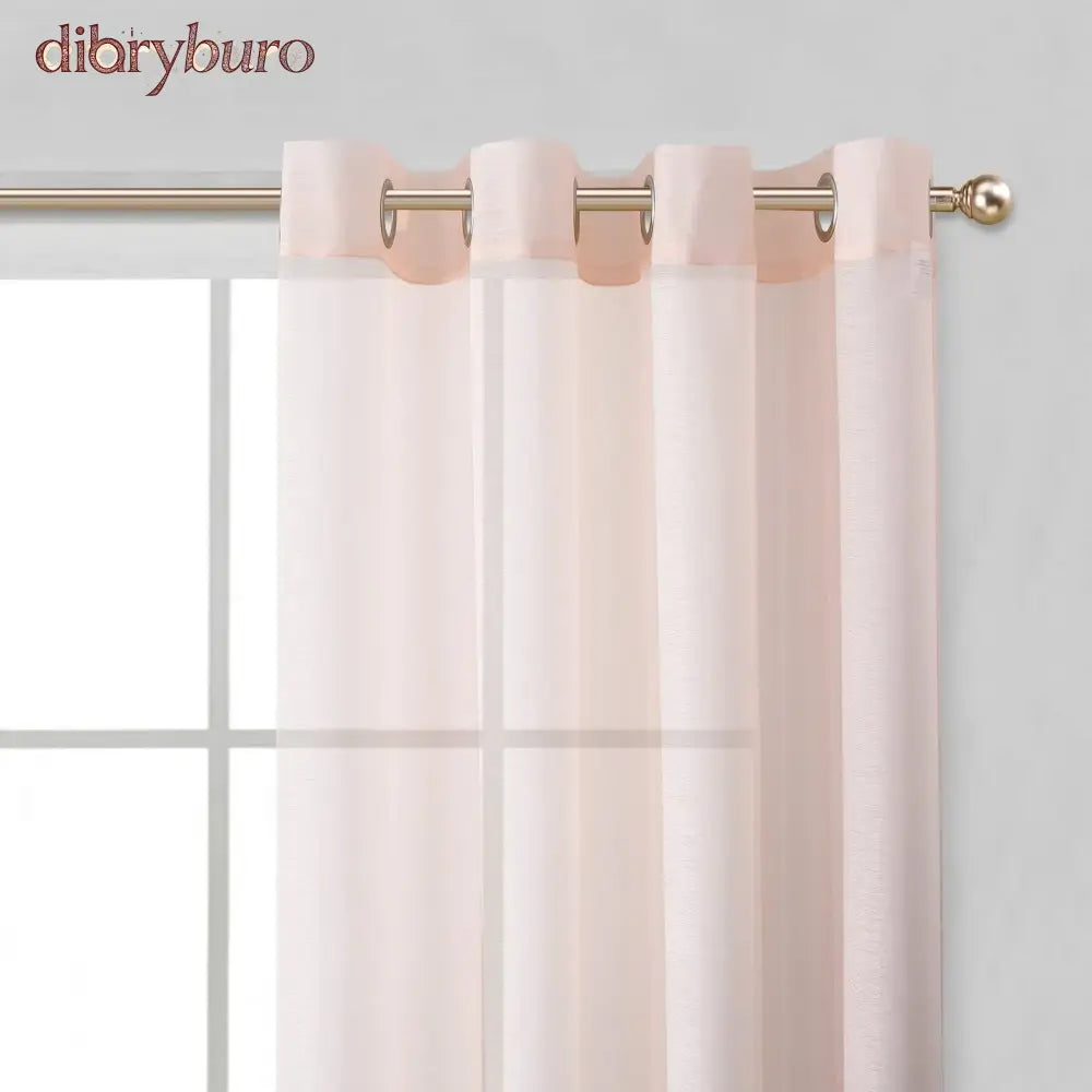 Extra Wide Curtains Solid Sheer Window Curtain Panel Pair