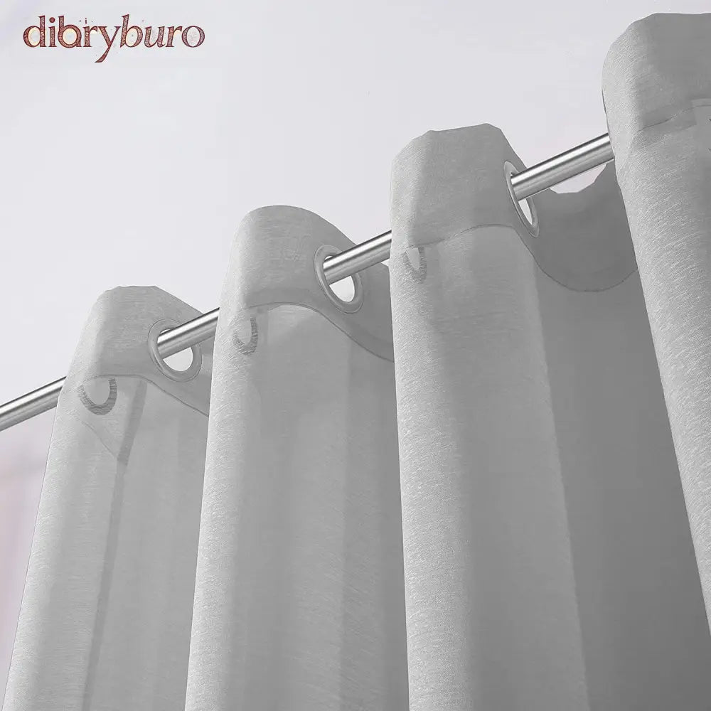 Extra Wide Curtains Solid Sheer Window Curtain Panel Pair