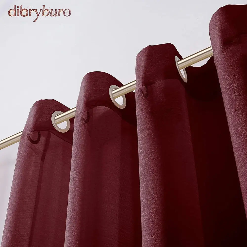 Extra Wide Curtains Solid Sheer Window Curtain Panel Pair