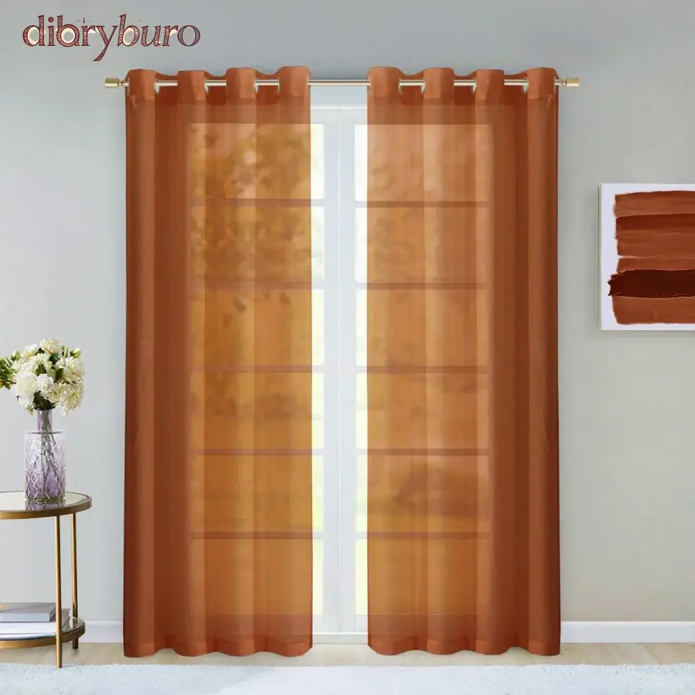 Extra Wide Curtains Solid Sheer Window Curtain Panel Pair