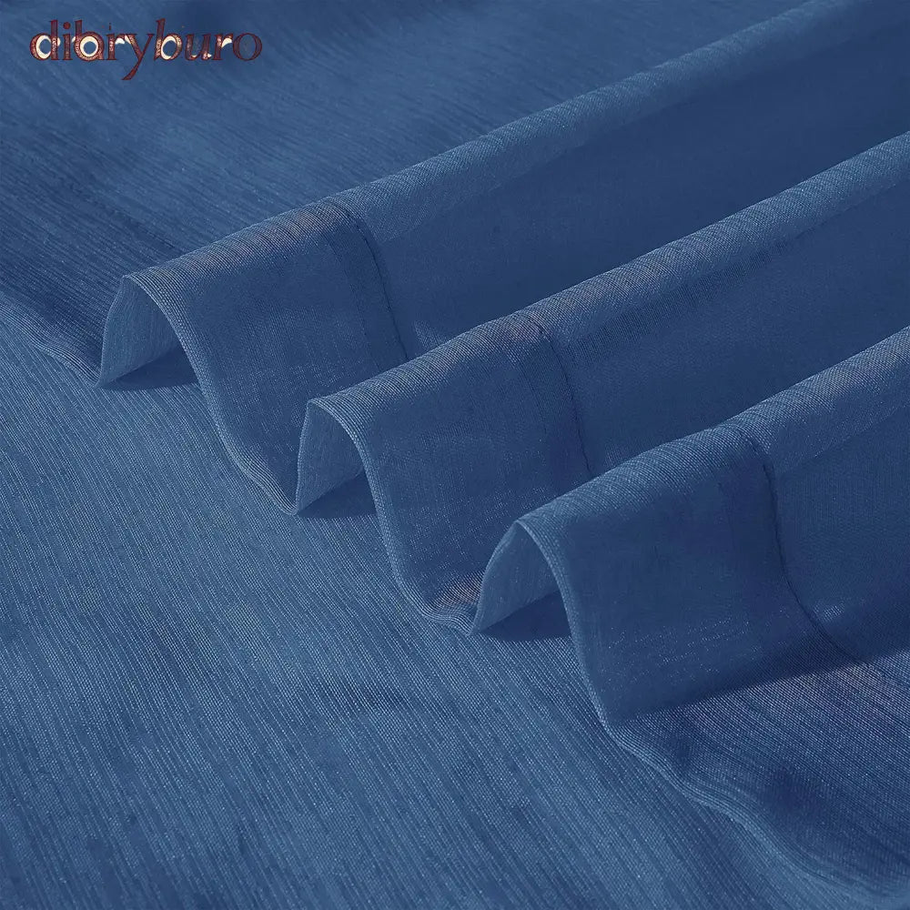 Extra Wide Curtains Solid Sheer Window Curtain Panel Pair