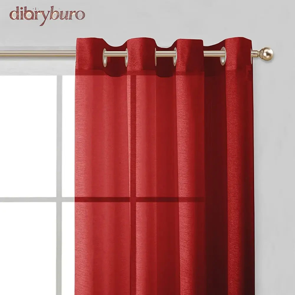 Extra Wide Curtains Solid Sheer Window Curtain Panel Pair