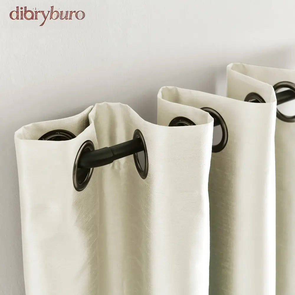 Insulated Grommet Blackout Faux Silk Window Curtain Panel