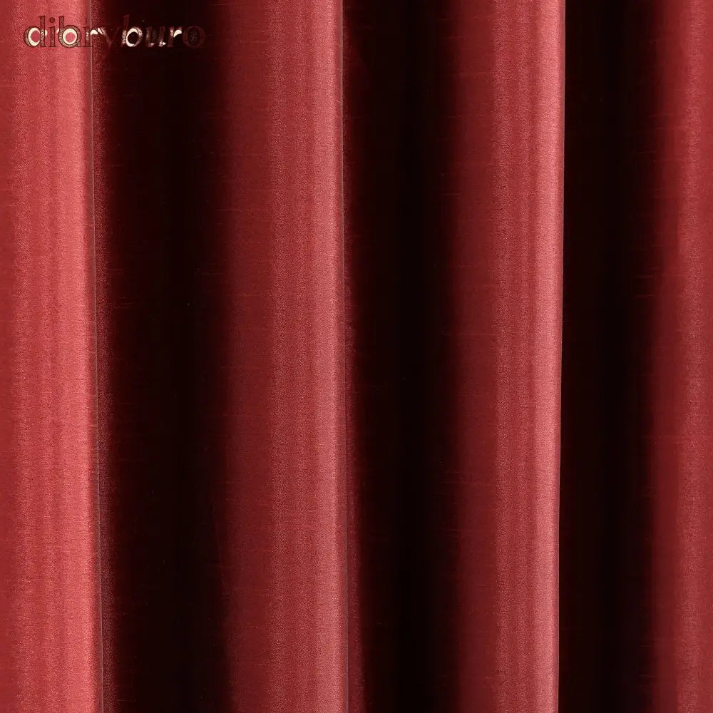 Insulated Grommet Blackout Faux Silk Window Curtain Panel