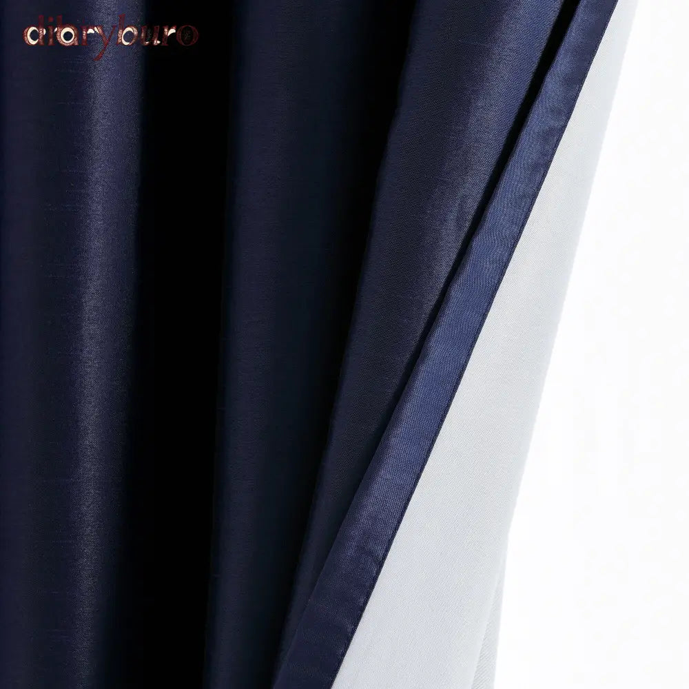 Insulated Grommet Blackout Faux Silk Window Curtain Panel