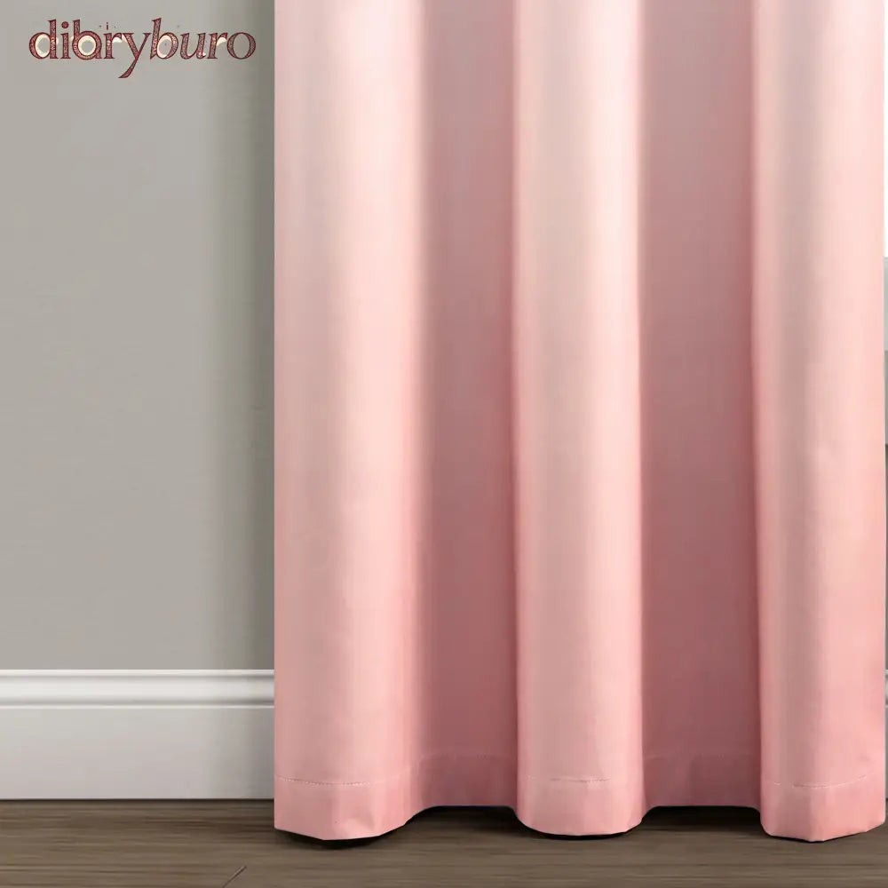 Ombre Blackout Grommet Top Curtain Panel Pair
