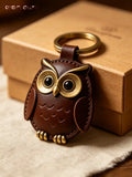 Owl Keychain🦉 - brown