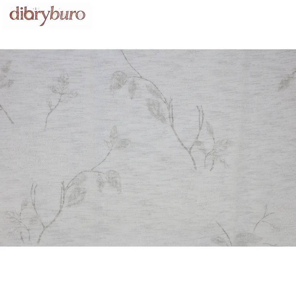 Semi Sheer Floral Printed Curtain Panel