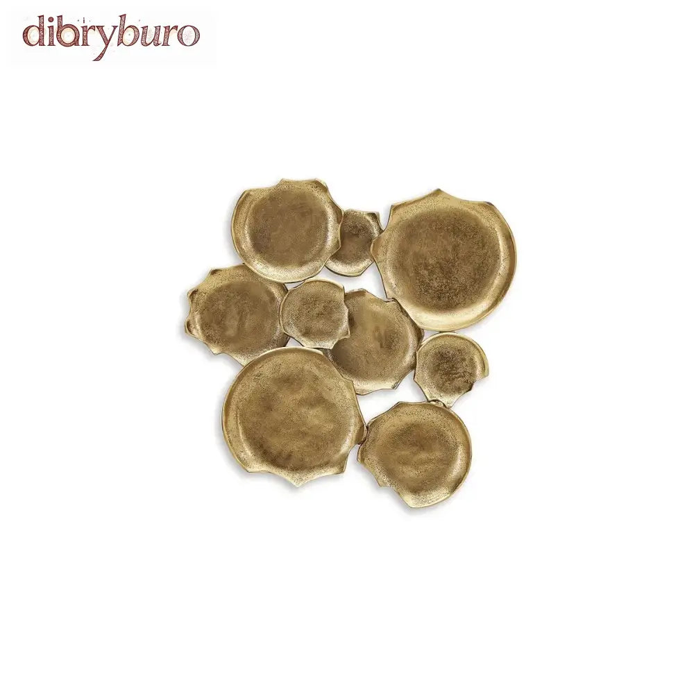 Signature Design Antique Gold Finish Wall Decor - 20.5’’ W x 2’’ D x 19’’ H / Gold