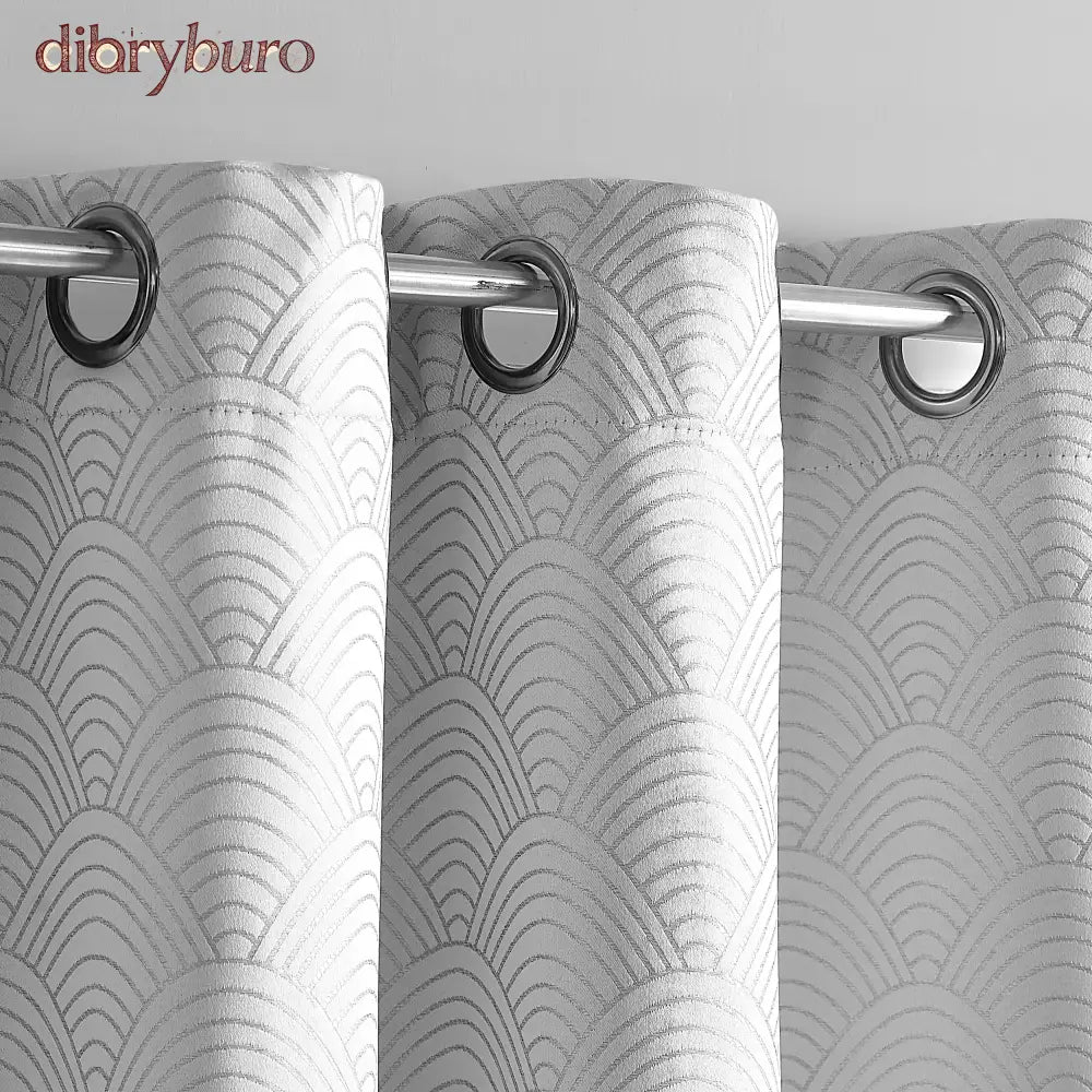 Window Curtains With Blackout Design (Set of 2)