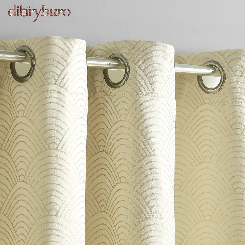 Window Curtains With Blackout Design (Set of 2)